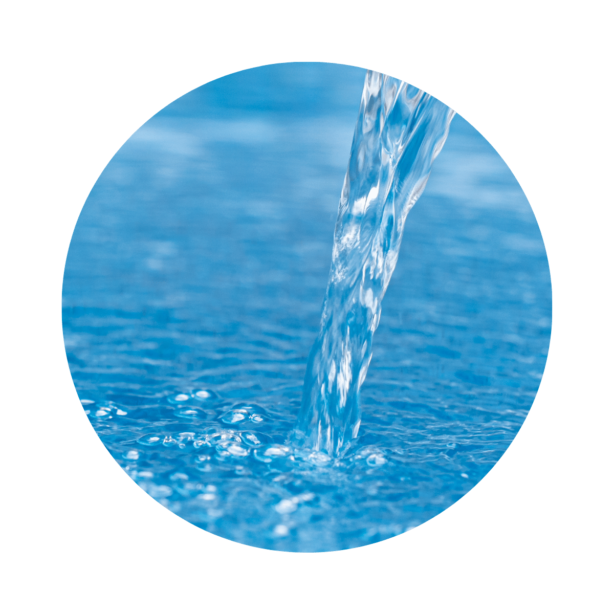 Water circular image