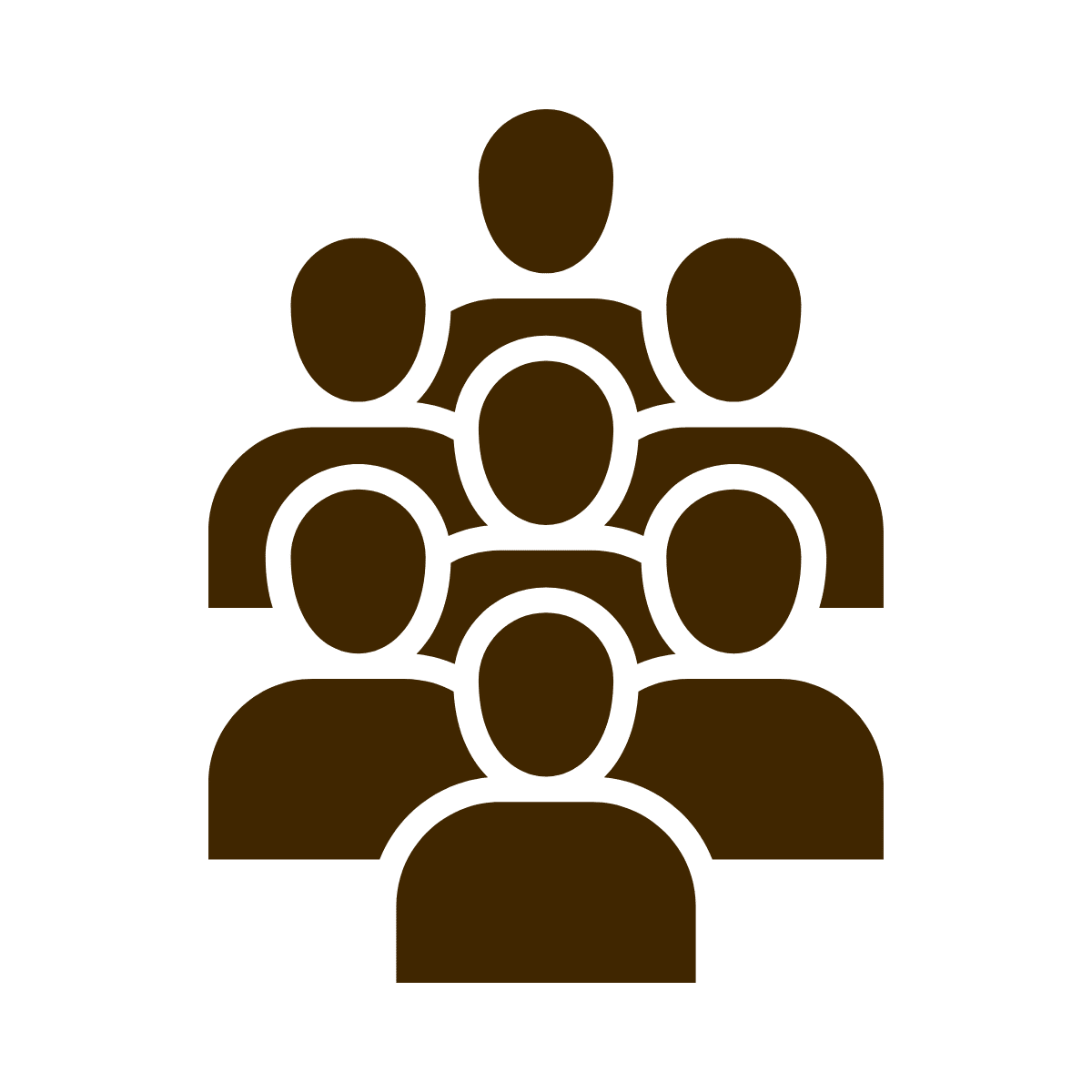 People silhouette graphic